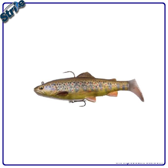 savage gear Soft Swim 4D Trout Rattle Shad 17 Col.Brown Trout